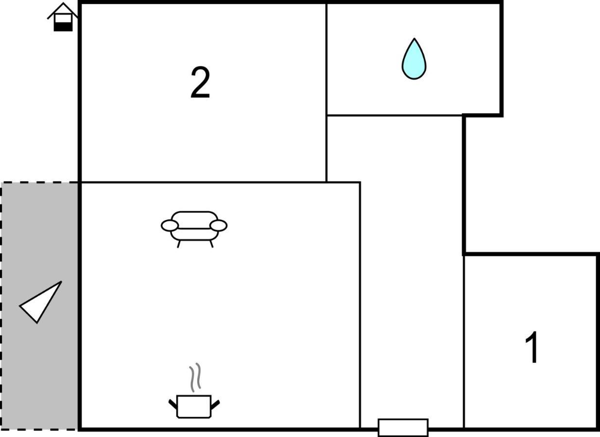 2 Bedroom Beautiful Apartment In 오미살즈 외부 사진